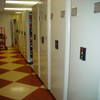White Aisle Saver by Borroughs- Mobile Aisle Systems- Aisle Saver- Shelving Systems