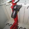 Pistol Storage in Weapon Racks