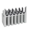 Hand Gun Pac for Combat Weapon Storage Systems