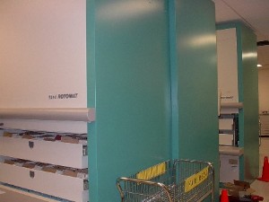 Electric vertical file cabinets