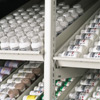 Pharmacy Mobile Shelving Systems, Pharmaceutical Storage, High Density Pharmacy Shelving