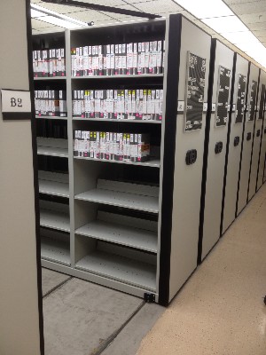 Electric Mobile Storage Film Tape Vault