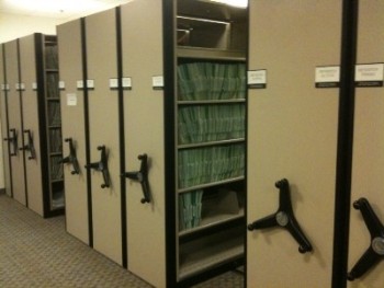 File Room Mobile Shelving