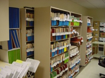Lateral Mobile Shelving for files