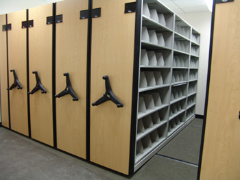 High Density Compact Mobile Shelving, High Density Mobile Filing System