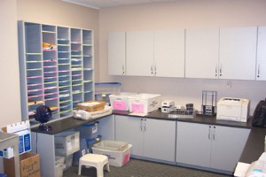 Copy Center Modular Cabinets