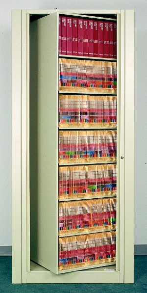 Rotary File Shelving System