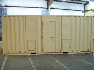 Law Enforcement Dog Kennel Container