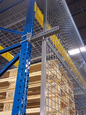 Secure Pallet Rack Enclosures