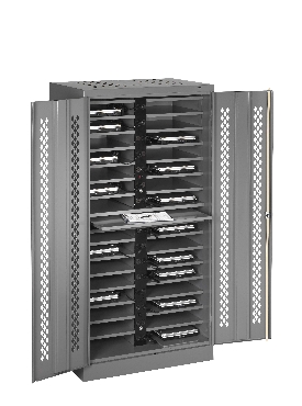 Secure Laptop Cabinet