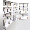 Biblomodel Cantilever Shelving- Steel Library Shelving- Library Shelving