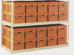 Box Shelving- Record Shelving- Archive Box Shelving