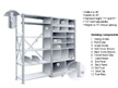 Pacific Clip Shelving by Western Pacific Storage Systems- Clip Style Shelving- Clip Shelving
