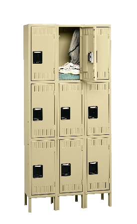 Triple Tier Lockers, with or without legs