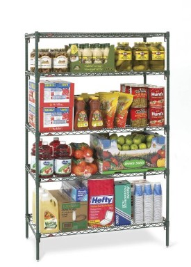 Wire Shelving food industry storage