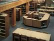 Wood Library Shelving