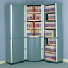 Corner File Carousel Cabinet
