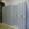 Lateral High Density Weapon Racks by Combat Weapon Storage Systems