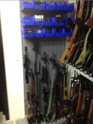 Gun Room Assorted Rifle Storage