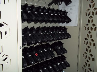 High Density M9 Pistol Storage